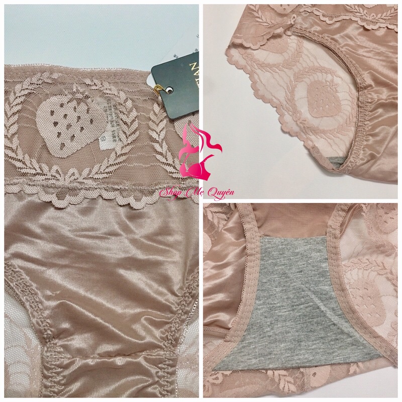Quần lót ren không viền phối lụa đẳng cấp cho phái đẹp- màu sắc sang chảnh