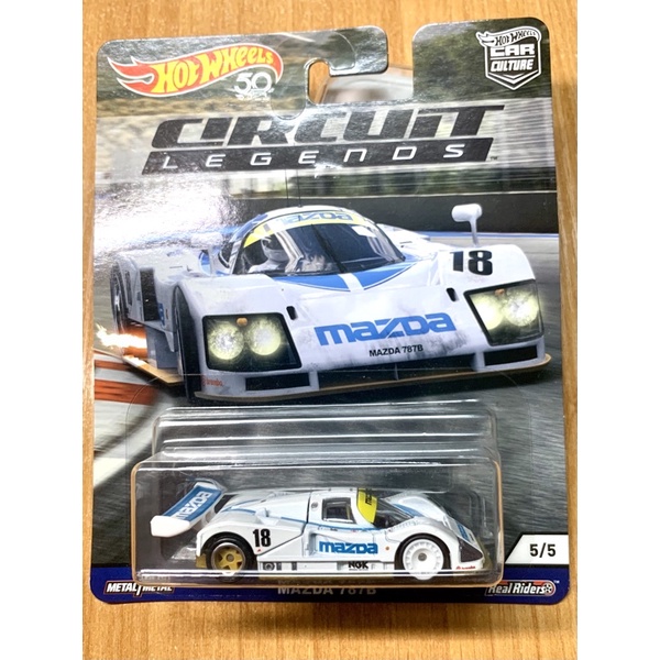 Xe Mô hình Hotwheels Premium Mazda 787B LeMans