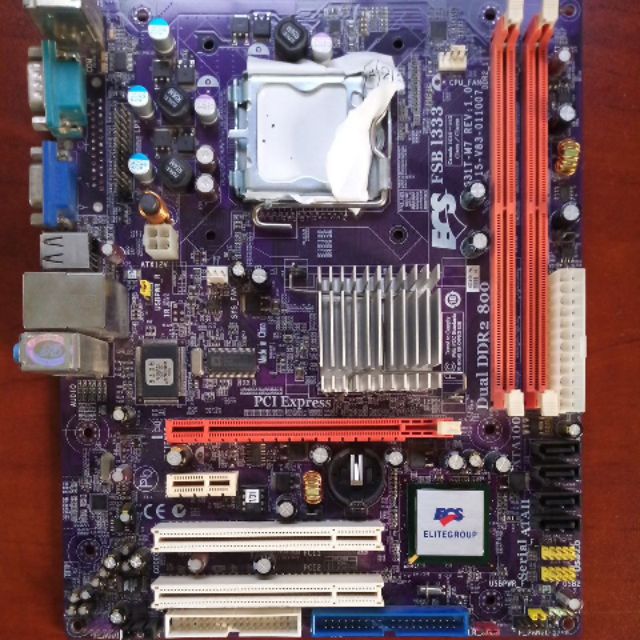 Mainboard ecs g31