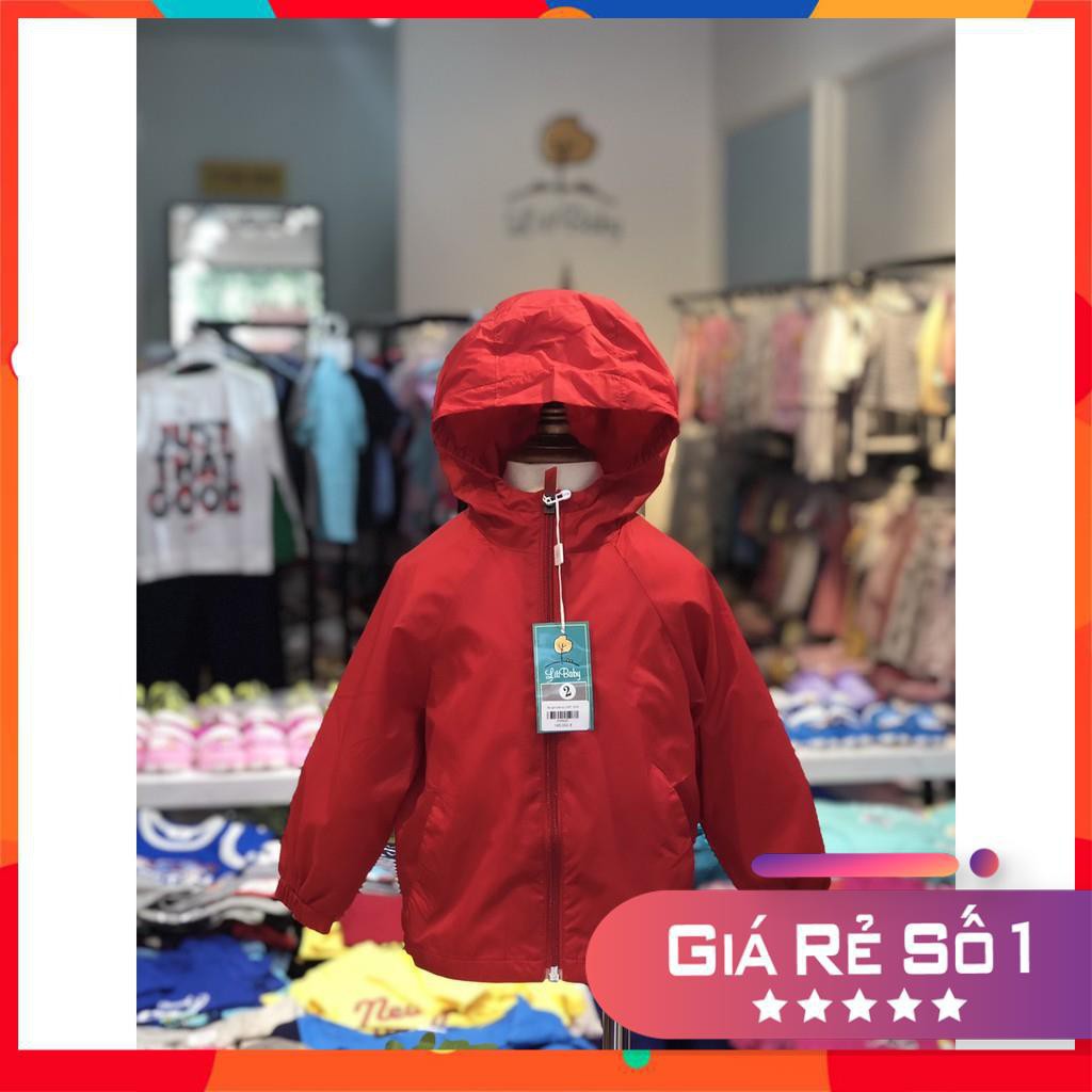 ÁO GIÓ LITIBABY TRƠN BÉ TRAI LÓT LƯỚI SIZE 2-8T