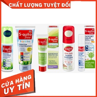 Xịt, Kem chống muỗi và côn trùng Squito Free của Đức