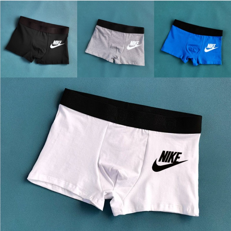 NKAZ Quần sịp đùi nam, quần lót boxer nam cotton thun lạnh co dãn 4 chiều thấm hút tối đa