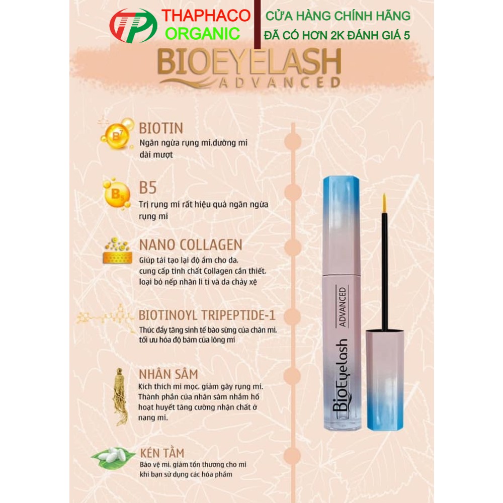 Serum Dưỡng Mi Anthy - BioeyeLash Advanced - Bioeye Lash Advanced THY Cosmetics