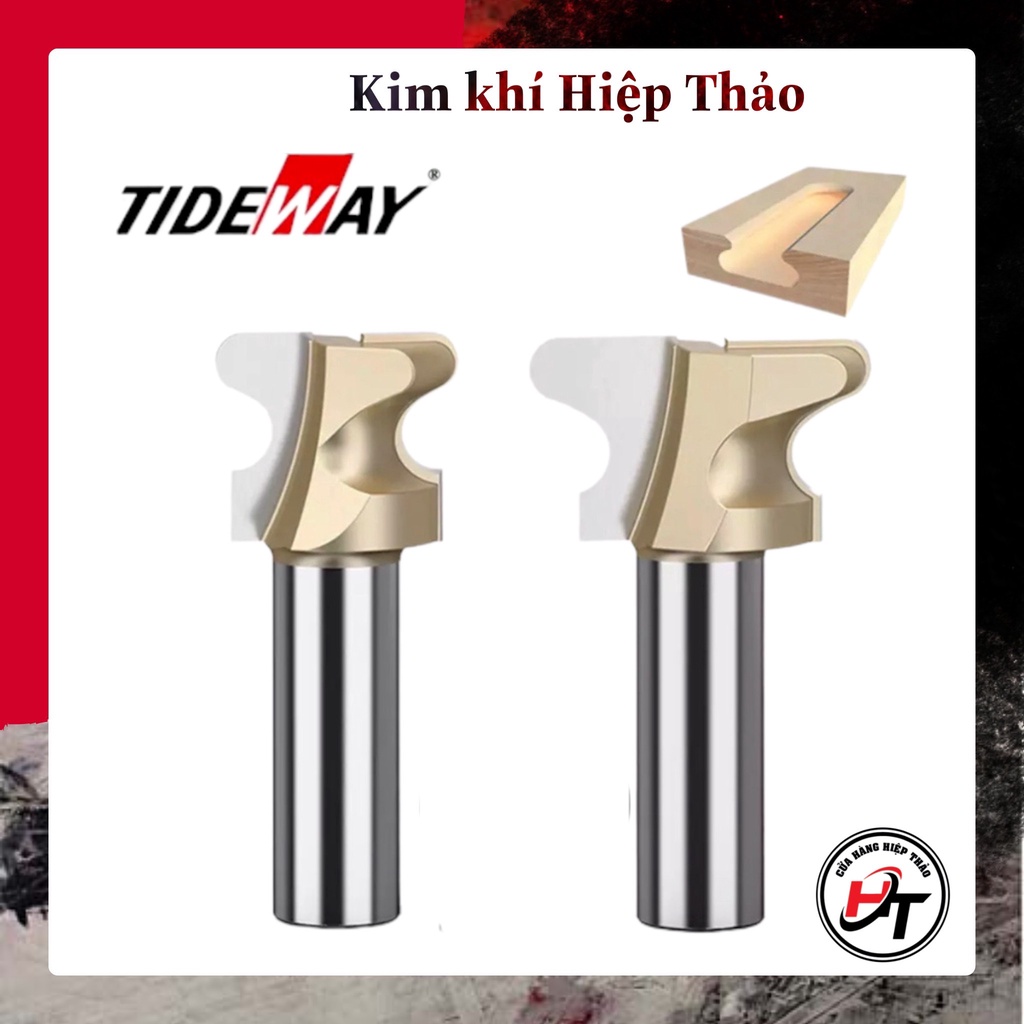 Mũi phay tay nắm âm gỗ soi rãnh cánh tủ TIDEWAY chính hãng MSTNA-TW