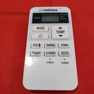 Điều khiển điều hòa Toshiba mới