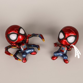 Mô Hình - Spider Man, Iron Man Có Led ( Bộ 4 )