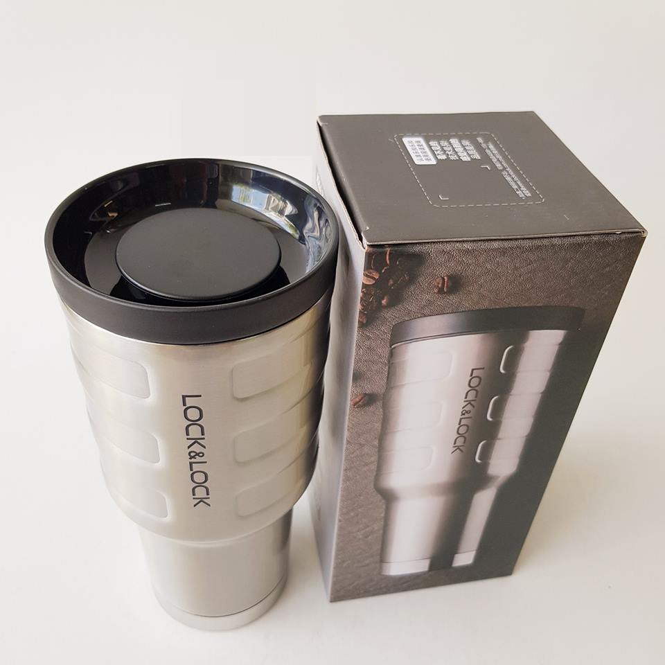 Ly giữ nhiệt bằng thép không gỉ Lock&amp;Lock Bumper Tumbler 580ml LHC4140 - Larva Store