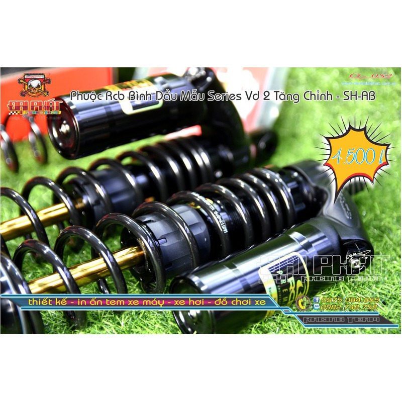 PHUỘC RCB SERIES VD CAO CẤP DÀNH CHO SH - AIRBLADE - Q-082