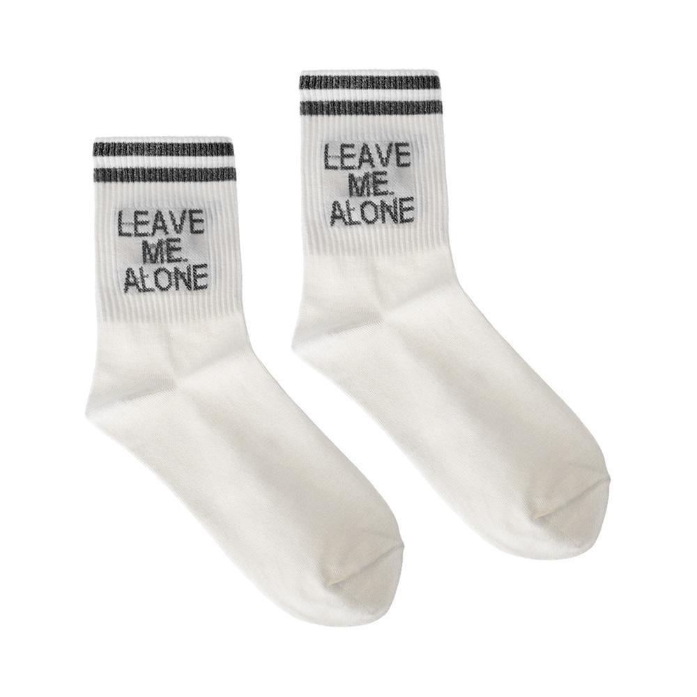 DIACHAVN Tất Cotton Giữ ẤM In Chữ ThờI Trang