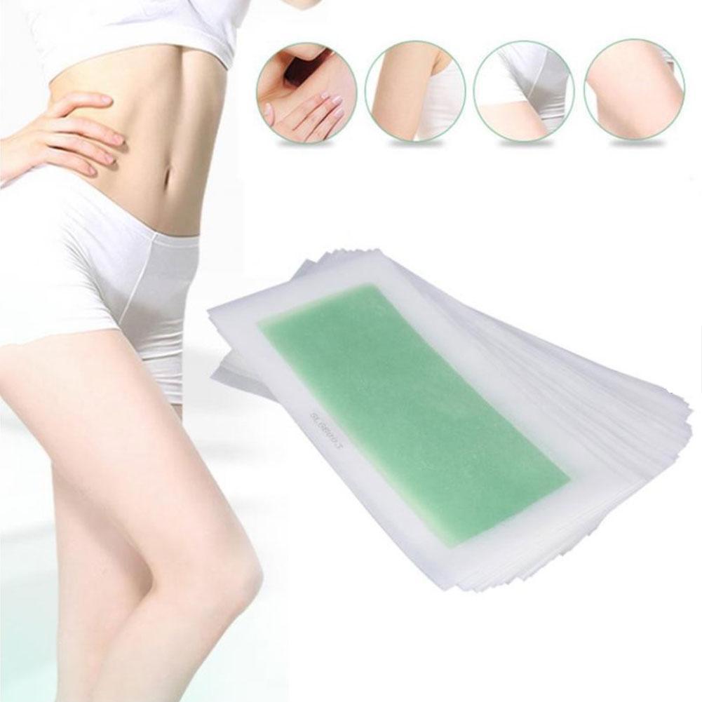 [Hàng mới về] Miếng dán tẩy lông mặt cho nam 9x4.5cm Y0K4