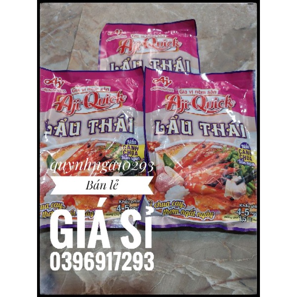 Gia vị lẩu thái Aji quick gói 55g