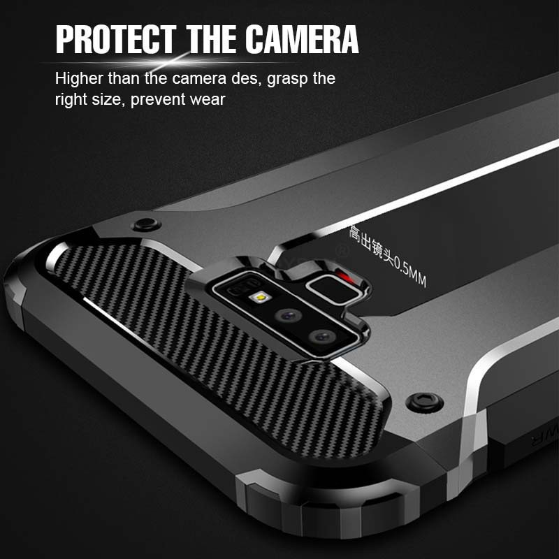 Ốp điện thoại TPU silicone PC chống sốc cho Samsung Galaxy Note 8 9 S10 S9 S8 Plus S7 Edge S7 A52
