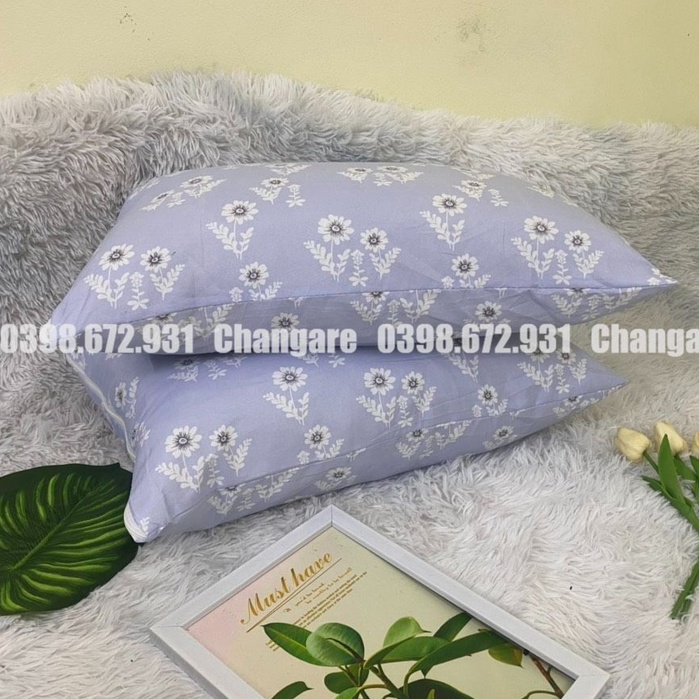 Ruột gối nằm cao cấp bông gòn mẫu hoa nhí kích thước 45cmx65cm
