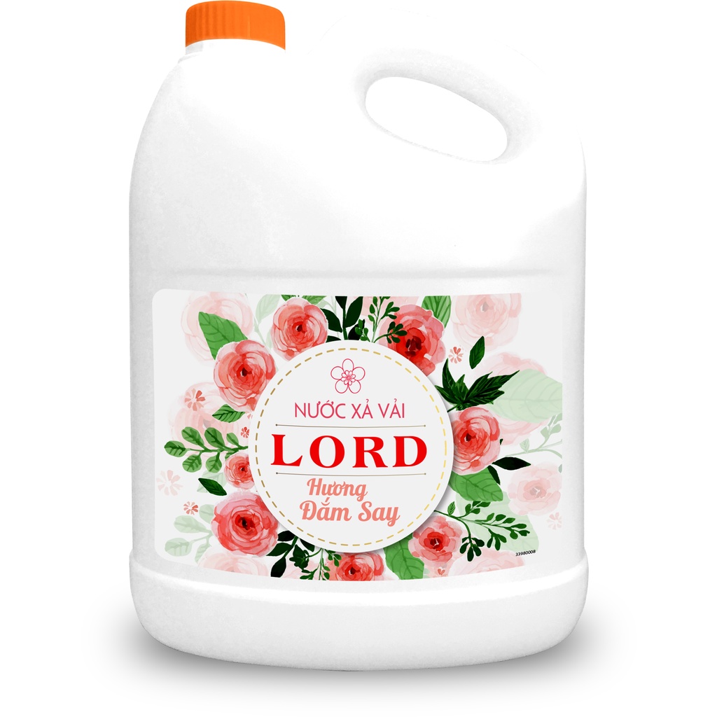 NƯỚC XẢ LORD 3.6kg HƯƠNG ĐẮM SAY