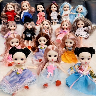 Quần áo váy dành cho búp bê 16cm