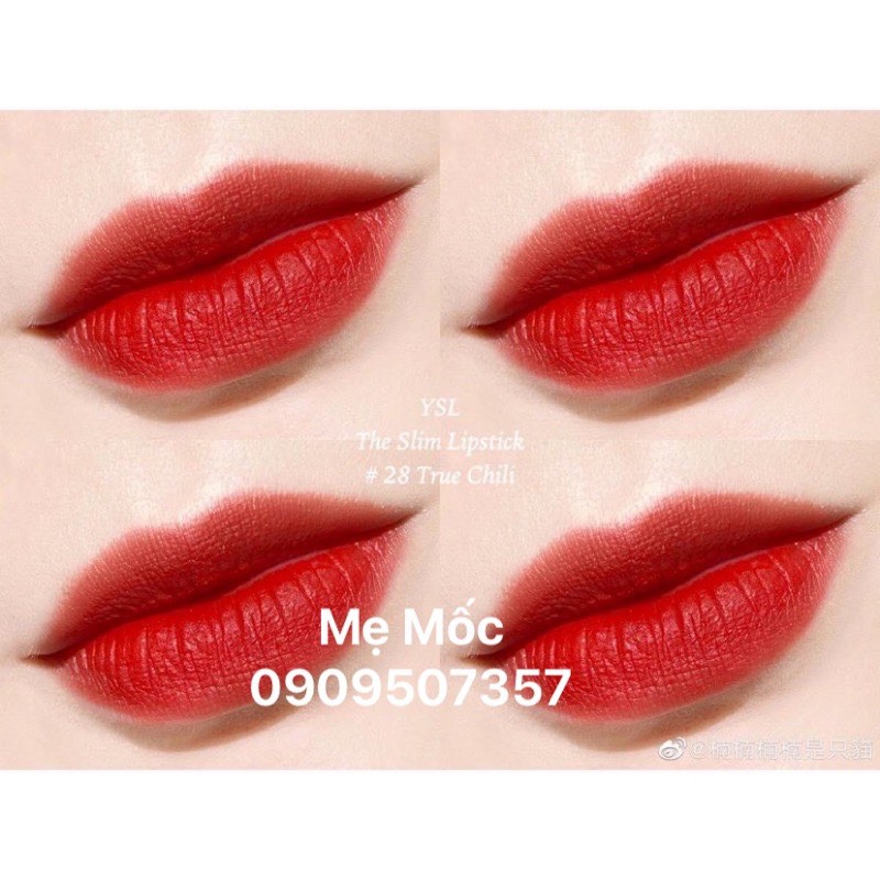 Son YSL Rouge Pur Couture The Slim 28 ( bill đầy đủ )