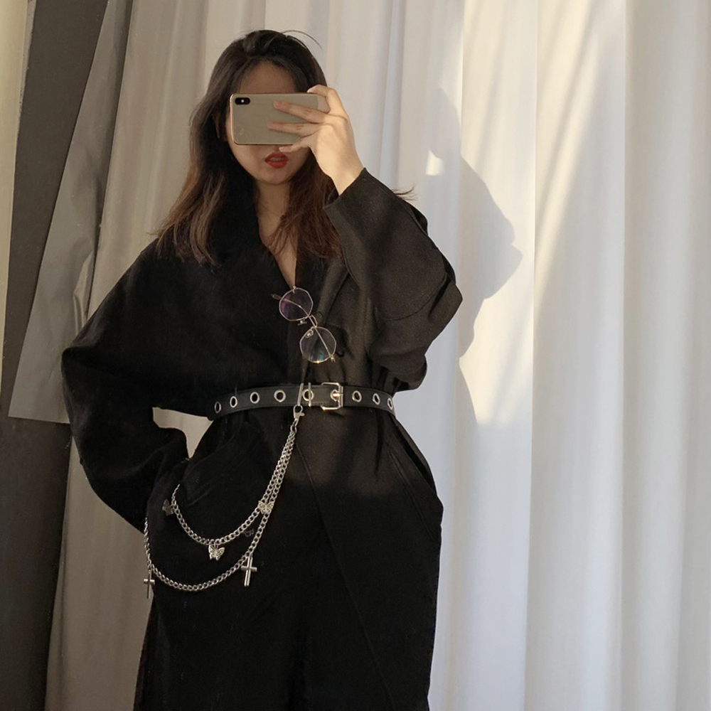 Dây Chuyền Đeo Hông Phong Cách Hip Hop Cho Nữ