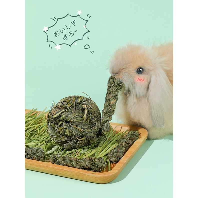 bánh hình banh cỏ timothy YEE cho thỏ, bọ, sóc bắc mỹ