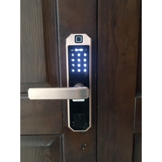 Khóa cửa thông phòng vân tay HK LOCK 8820 vân tay, mật mã, chìa khóa