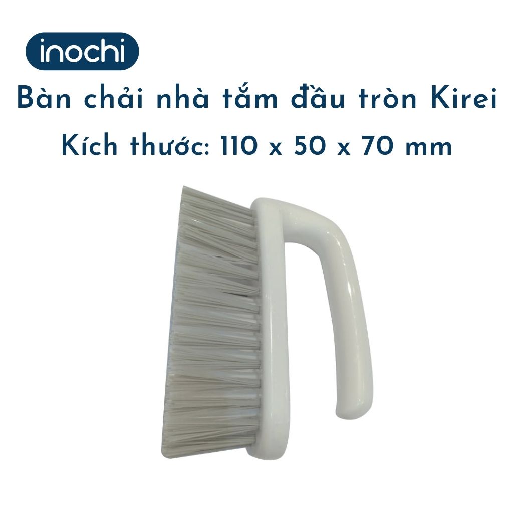 Bàn Chải Nhà Tắm Kirei INOCHI Nhỏ Gọn Nhiều Kích Thước, Chất Liệu Nhựa Cao Cấp Mang Lại Không Gian Sống Sạch Đẹp