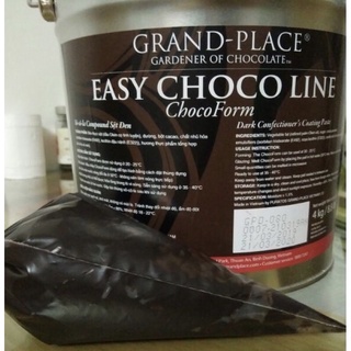 SOCOLA SỆT ĐEN 200G - CHOCOLATE DẠNG SỆT - CHOCOLATE PHỦ BÁNH