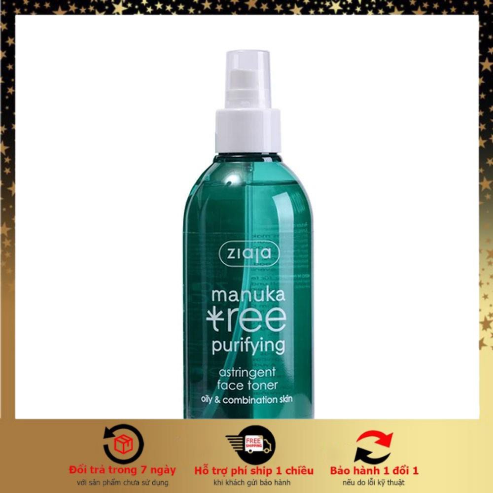 Xịt khoáng kiềm dầu dưỡng ẩm se khít lỗ chân lông làm sạch da Manuka Tree Purifying Astringent Face Toner ZIAJA | BigBuy360 - bigbuy360.vn