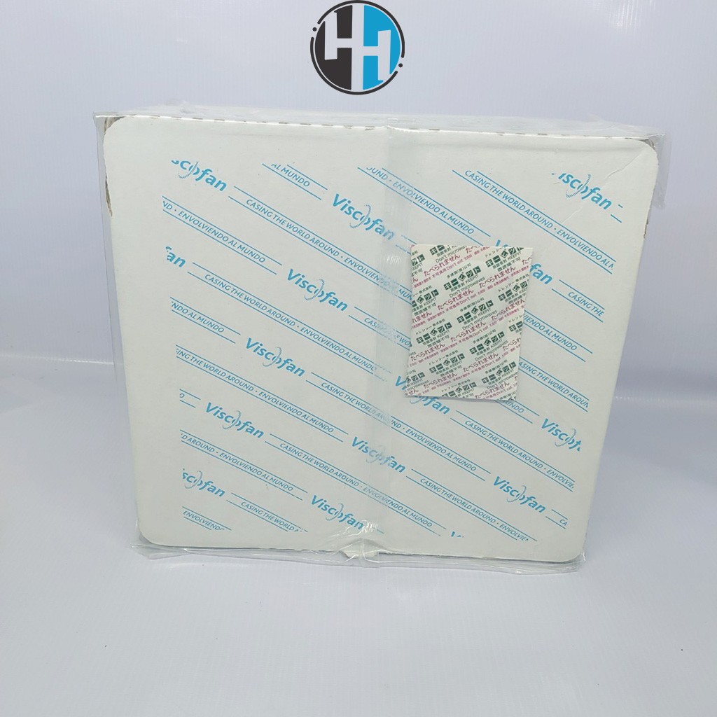 Nguyên 01 hộp vỏ xúc xích Collagen Viscofan Phi 21, 23, 24, 25, 26, 28