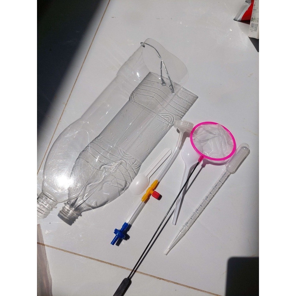 Bộ Ấp Artermia Cho Cá 7 Màu, Không bình và Có bình