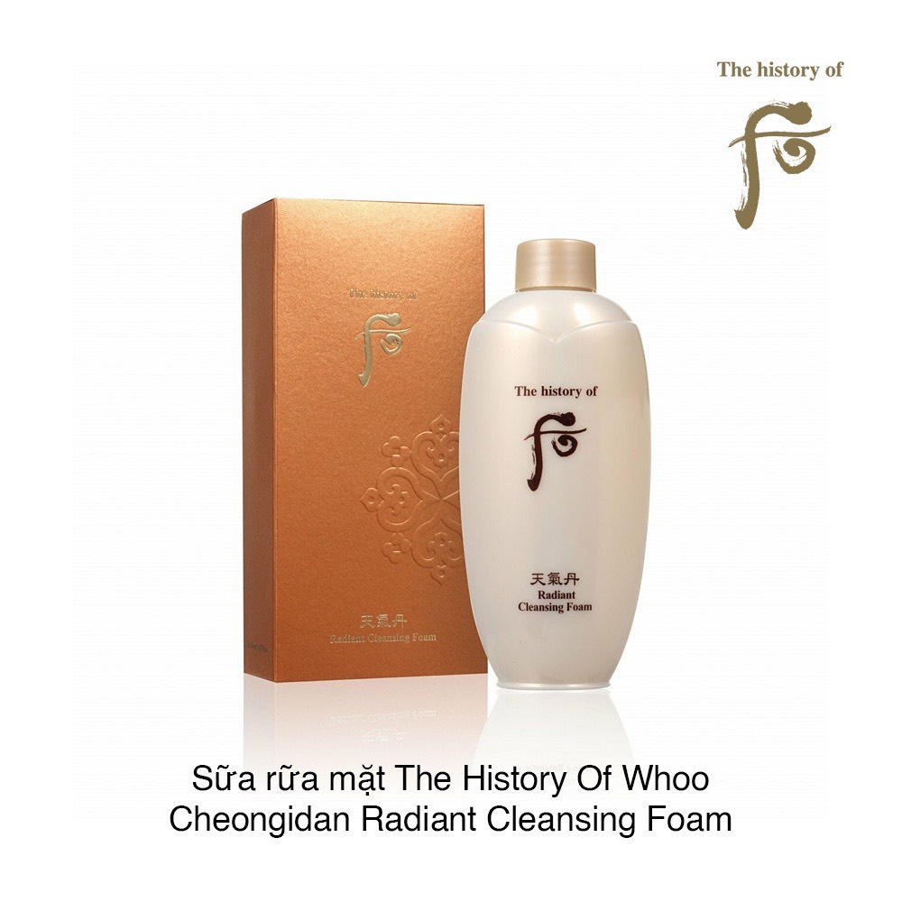 [DATE 2025] Sữa rửa mặt Whoo tái sinh Radiant Cleansing Foam 50ML/ 150ML/200ml - KHÁCH CHỌN PHÂN LOẠI