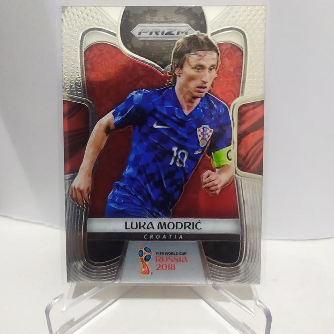 Mô Hình Nhân Vật Panini Prizm Wound Modric Croatia Hot Invest 2018