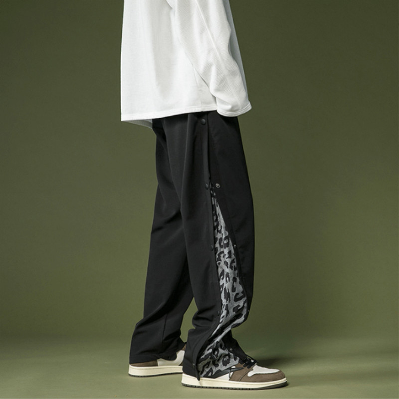 quần ống rộng Họa Tiết Da Báo Cá Tính Cho Nam | BigBuy360 - bigbuy360.vn