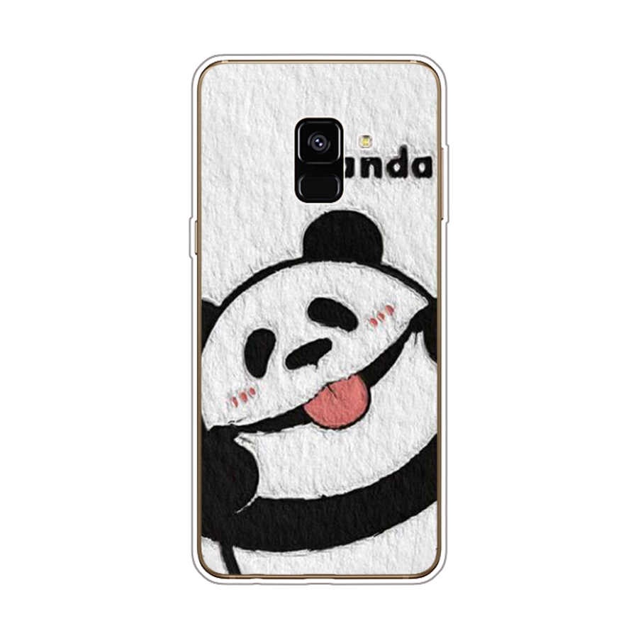 Ốp Điện Thoại TPU Dẻo In Họa Tiết Độc Đáo Thời Trang Cho Samsung Galaxy A8 plus 2018 A6 2018 plus