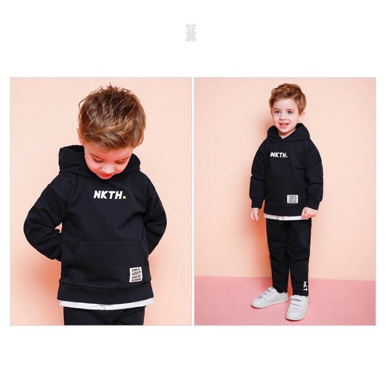 Bộ nỉ áo hoodie Jelispoon