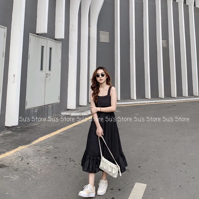 [Mã FATHANG5 giảm 10K đơn 50K] Váy hai dây đuôi cá nơ lưng V425 SUSTORE | BigBuy360 - bigbuy360.vn