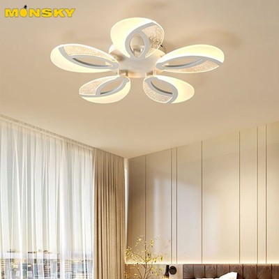 Đèn trần MONSKY BERTO kiểu dáng độc đáo với 3 chế độ ánh sáng hiện đại - kèm điều khiển từ xa