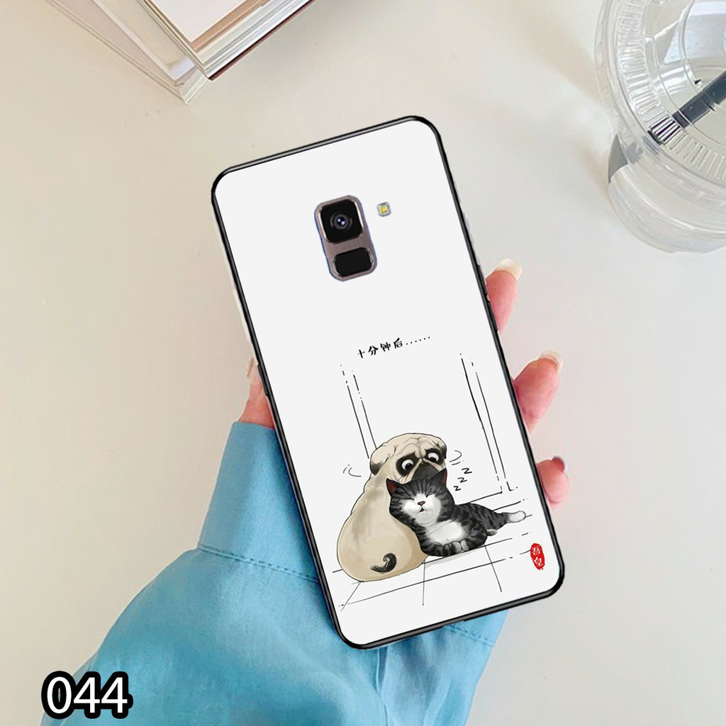 Ốp lưng Samsung A6-2018/A6 Plus/A8-2018/A8 Plus in hình  Chó mèo siêu đẹp, độc, lạ_KINGSTORE.HN_Ốp SS A6/A6P/A8/A8P