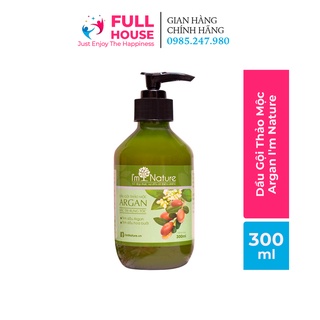 Dầu Xả Thảo Mộc I’m Nature Tinh Chất Argan Ngăn Rụng Và Giúp Mọc Tóc I’m Nature 300ml