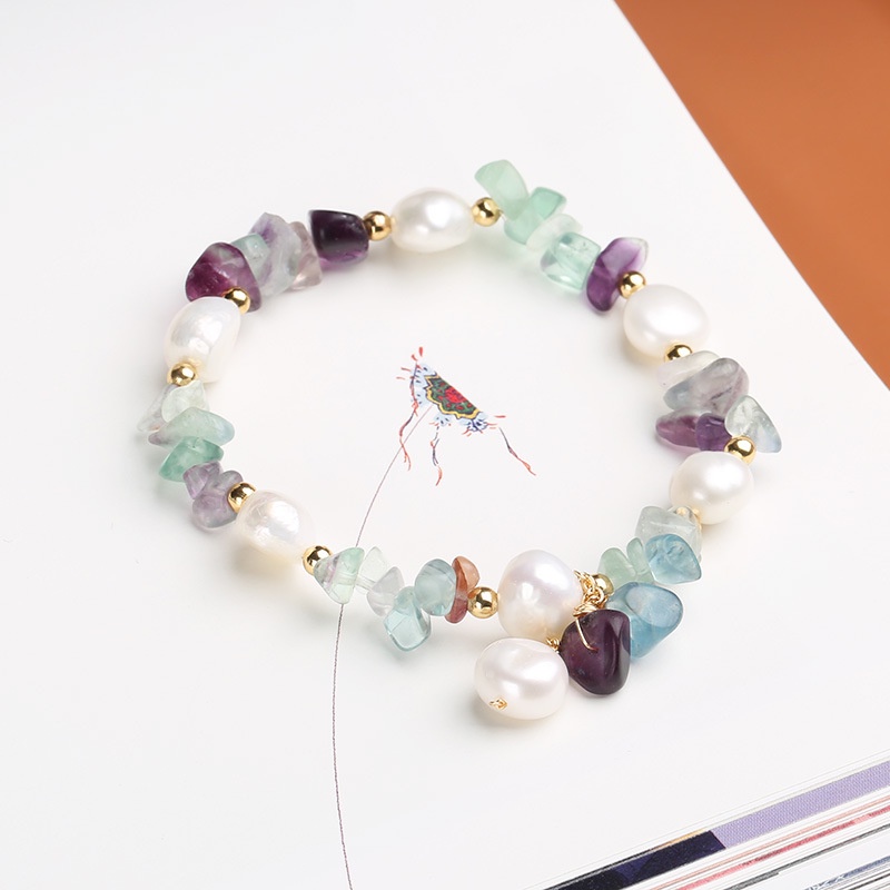 [Hàng Mới Về] Vòng Tay Hạt Giả Ngọc Trai Nhiều Màu Sắc