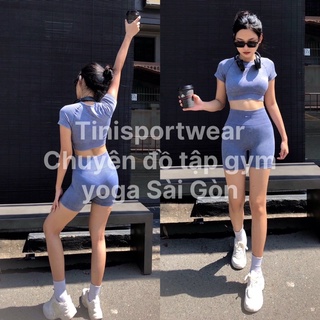 Áo Croptop Oxy Gen Chất Thun Dệt Wash
