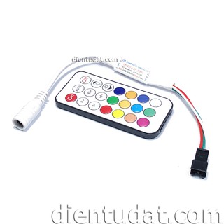 Bộ Driver LED RGB WS2811 WS2812 1903 - Kèm Remote Hồng Ngoại