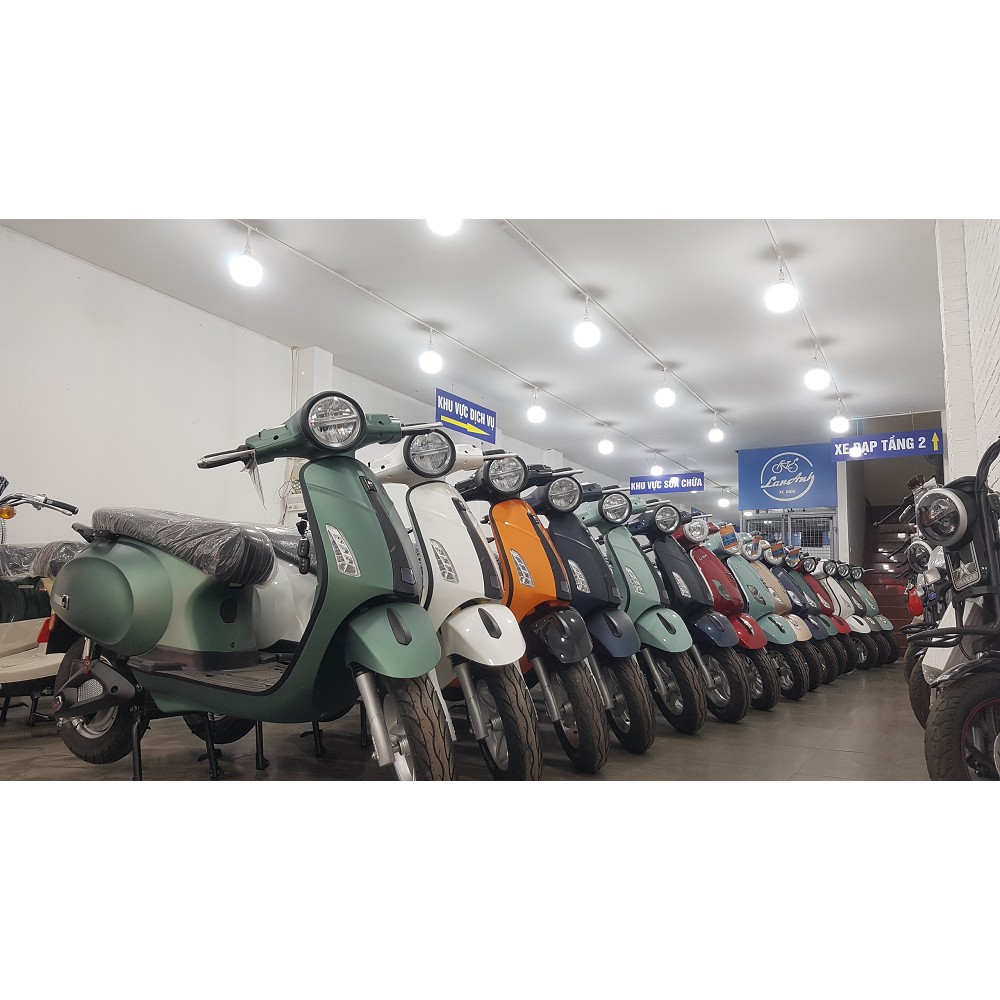 XE MÁY ĐIỆN VESPA CAO CẤP - BẢO HÀNH CHÍNH HÃNG LÊN ĐẾN 3 NĂM