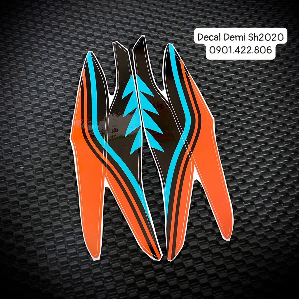 Tem Decal dán đèn demi xe Sh 2020