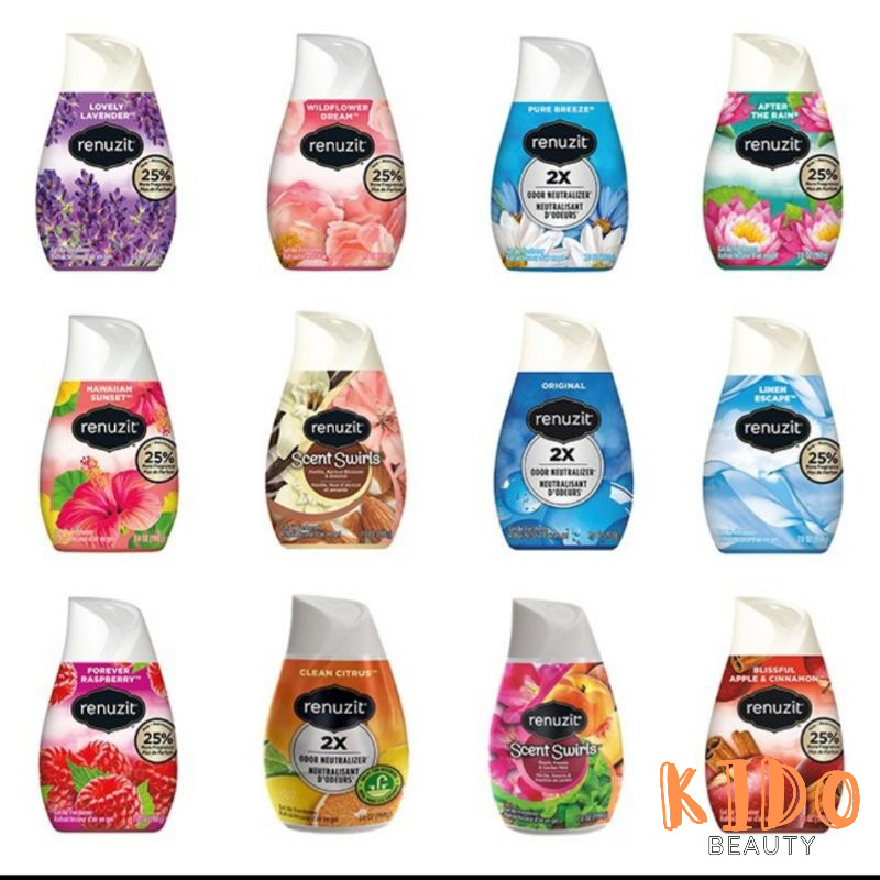 Sáp Thơm Phòng RENUZIT Gel Air Freshener - Sáp khử mùi Renuzit 198g