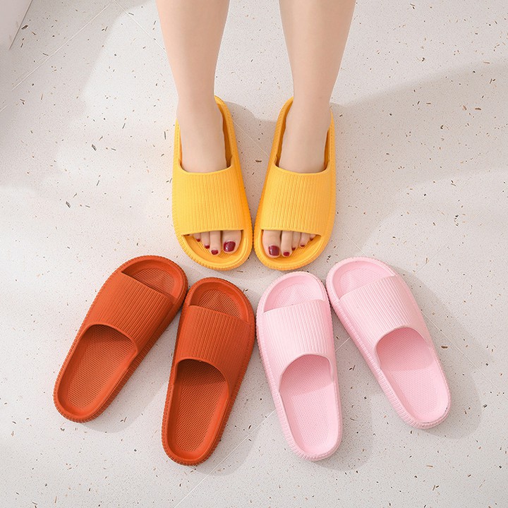 Dép thông hơi ulzzang bánh mì độn đế 4 cm siêu nhẹ chống trượt (SỈ GIÁ TỐT) 88222 shop yame