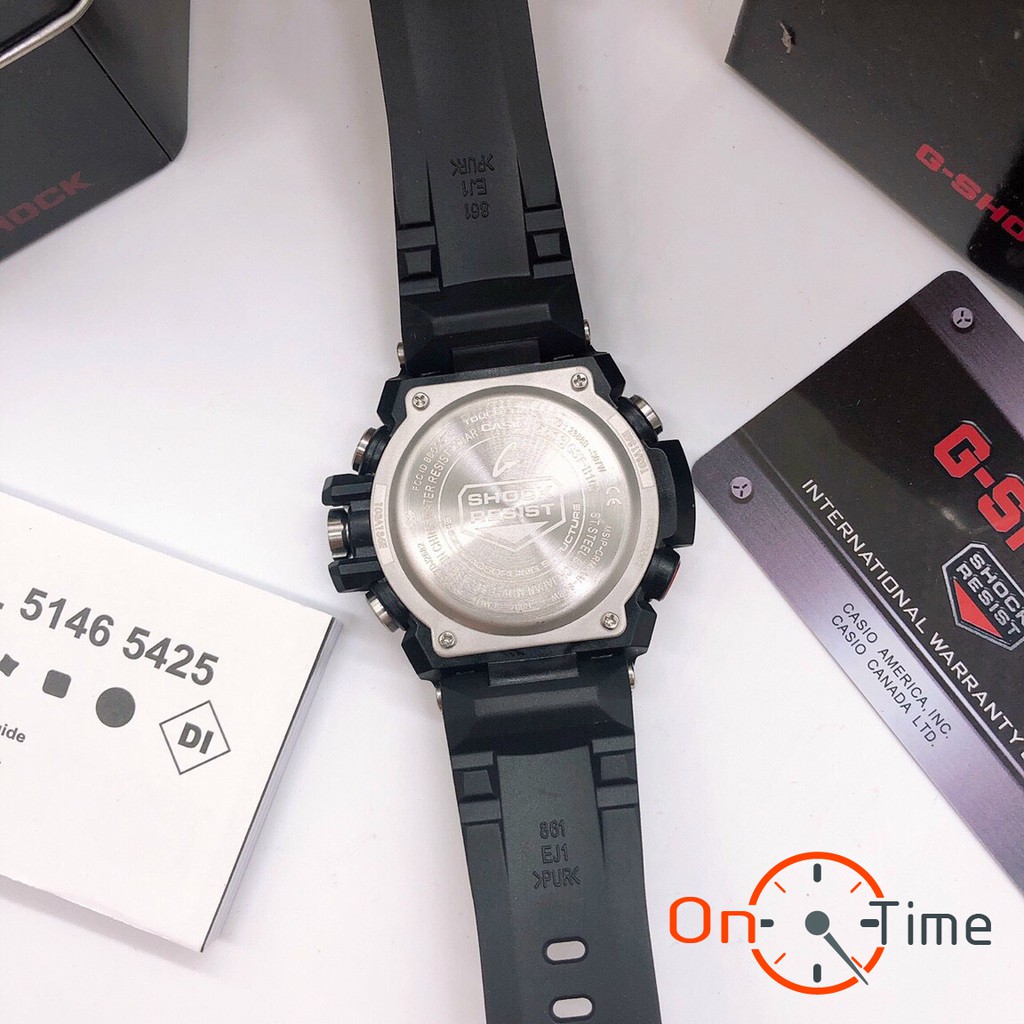 Đồng hồ nam G-shock vỏ thép dây cao su GST B100 OneTime cực đẹp