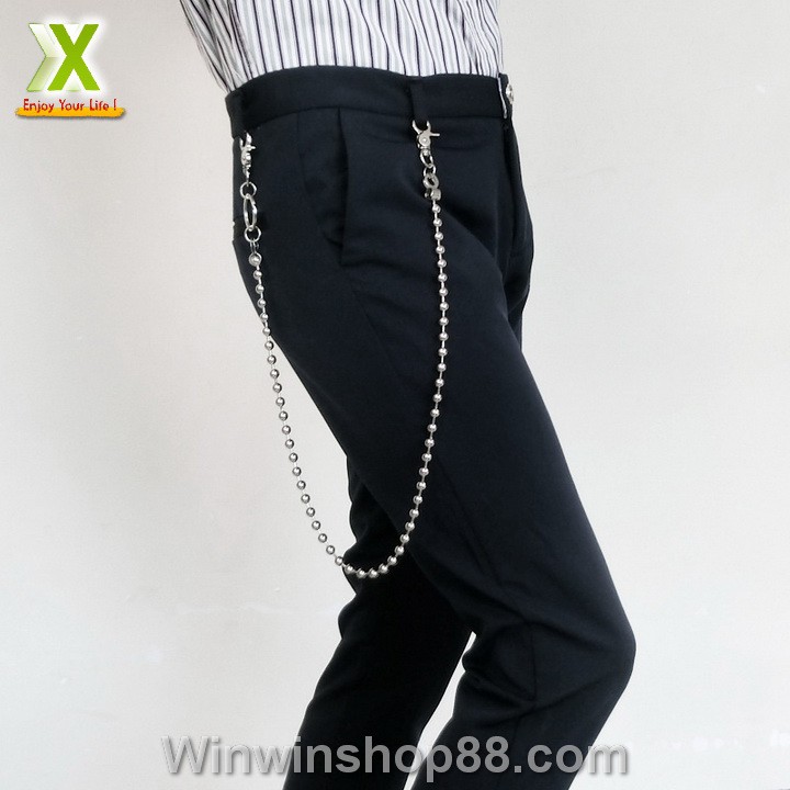 Dây xích quần dạng bi tròn hip hop V.6 phong cách hiphop đường phố - Winz.vn