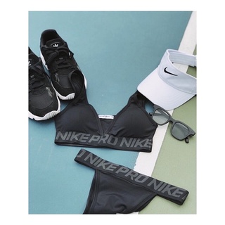 SET BIKINI 2 MẢNH IN CHỮ THỜI TRANG