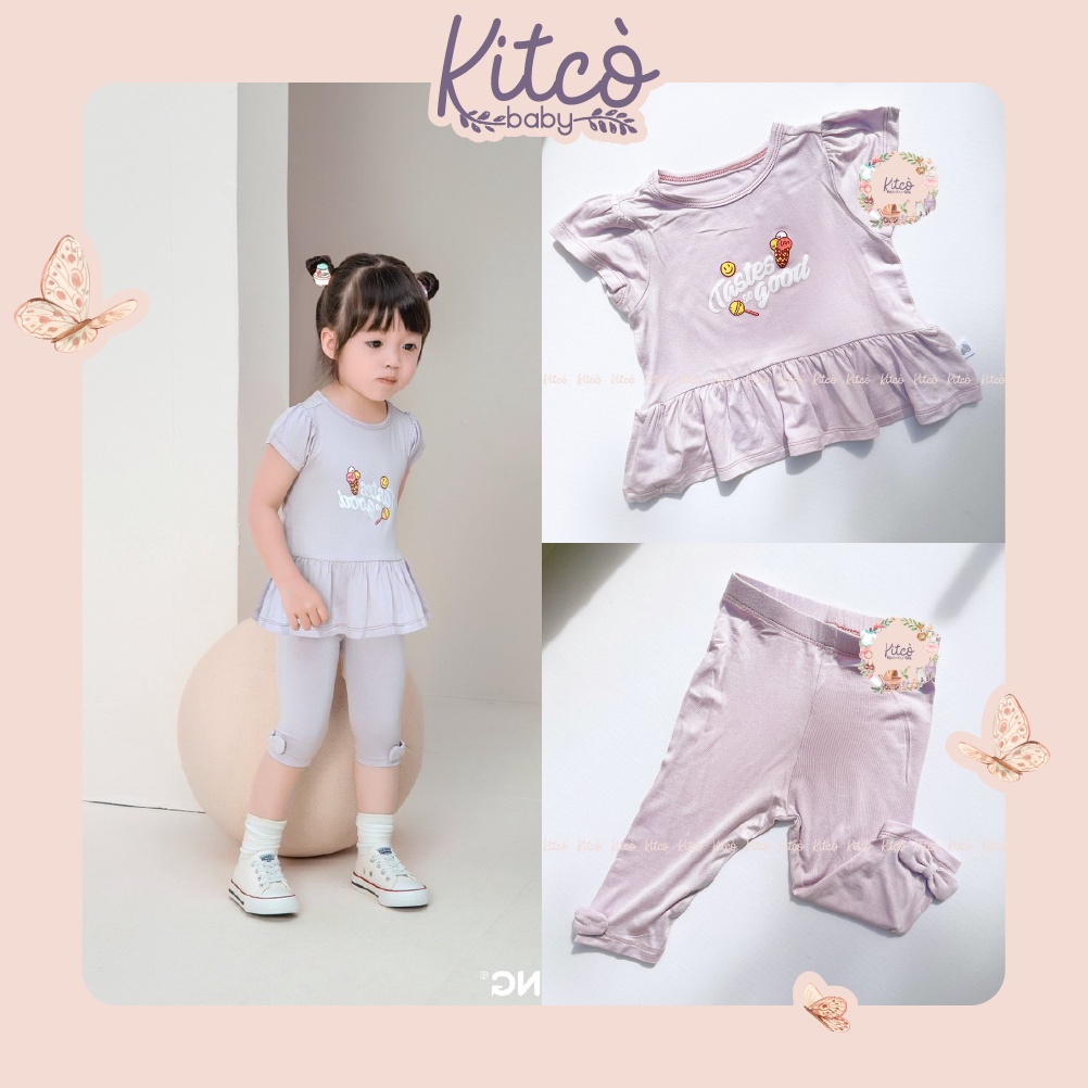 CHAANG Bộ babydoll Active bé gái