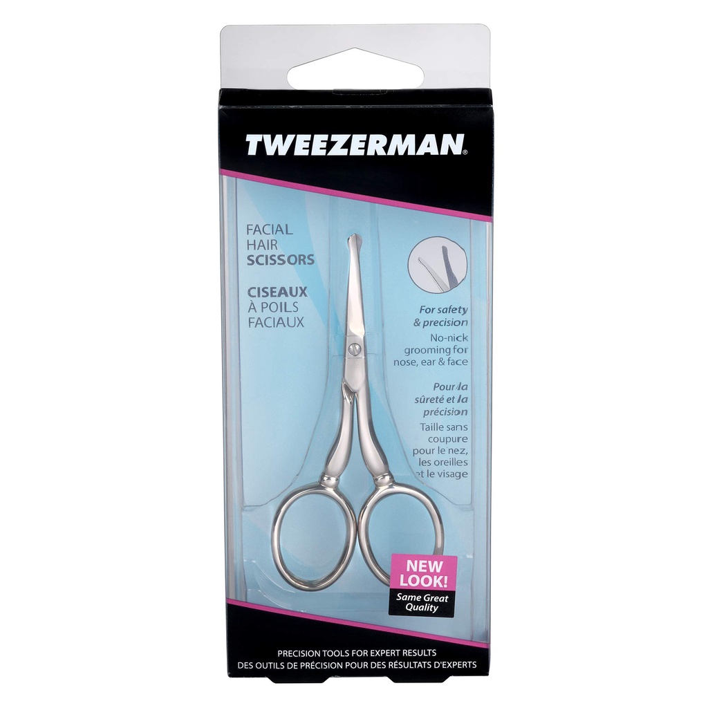 Tweezerman - Kéo tỉa lông Tweezerman Facial Hair Scissors