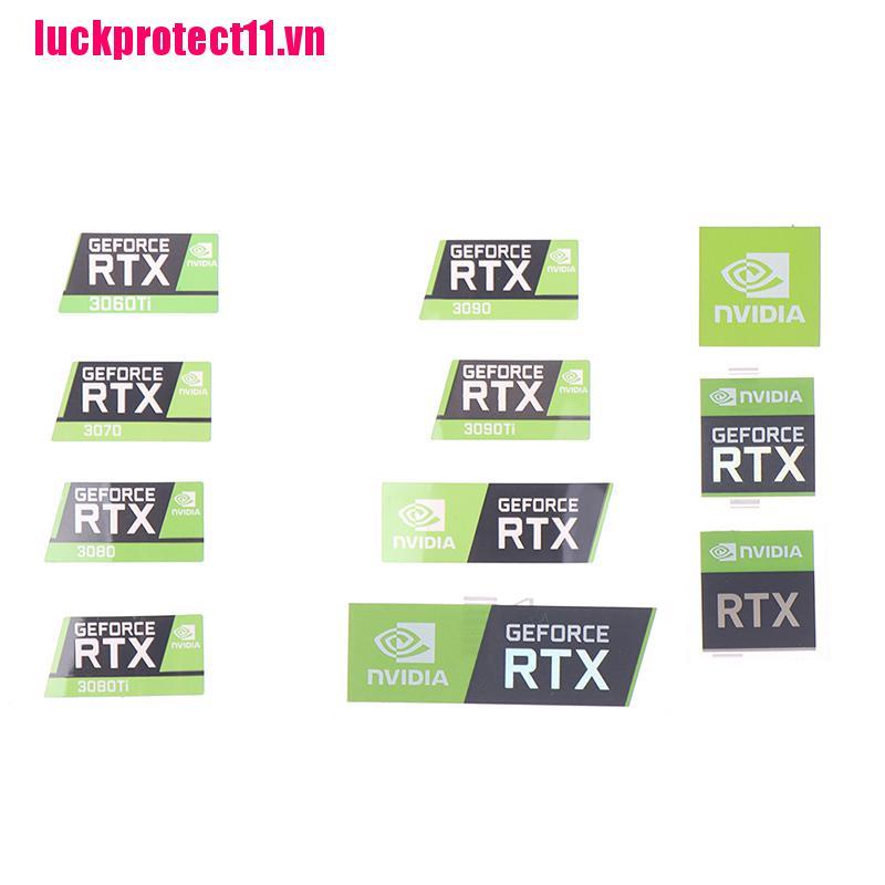 Miếng Dán Trang Trí laptop Rtx 3090TI 3080TI 3070 3060